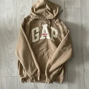 Sweat Gap Marron Vintage Gap Unisex Hooded Sweatshirt Sz S Brown - Main Image